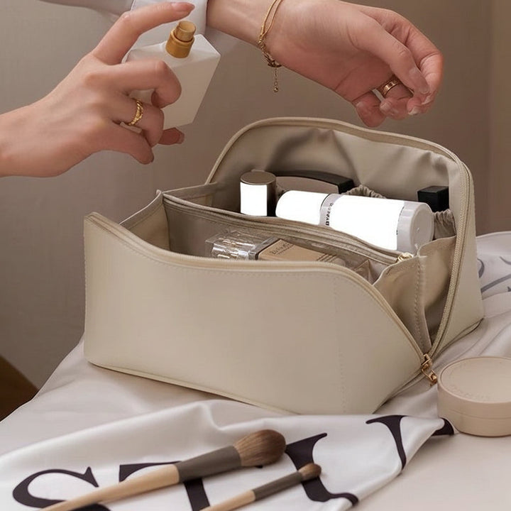 Makeup Bag Travel Cosmetic Organizer Large Capacity Toiletry Case