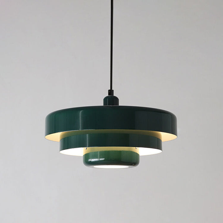 Nordic Vintage Multi-Layered Pendant Lamp | Modern Retro Hanging Light