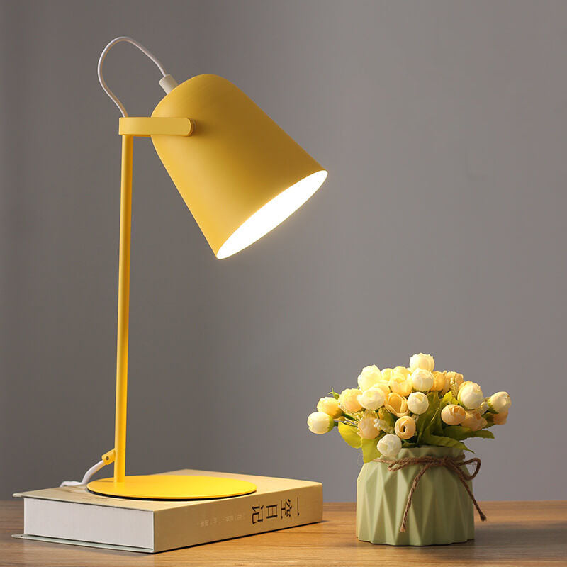 Nordic Metal LED Desk Lamp | Minimalist Reading &amp; Study Light