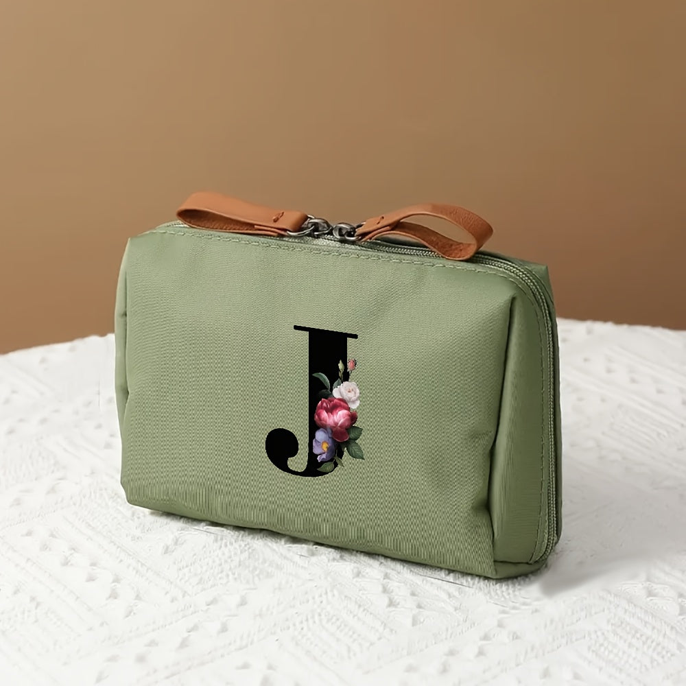 Makeup Bag Travel Cosmetic Organizer Mothers Day Letter Case
