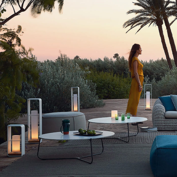 Modern Square Outdoor LED Light | Waterproof Solar LED Light