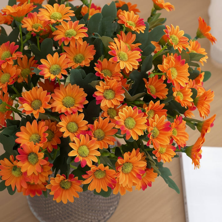 Mothers Day Artificial Flowers Daisy Bouquet Table Centerpiece Decor