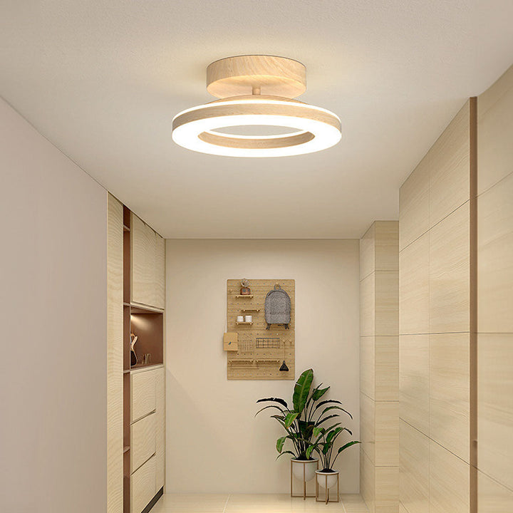 Acrylic Round LED Ceiling Light | Modern Hallway &amp; Entrance Fixture