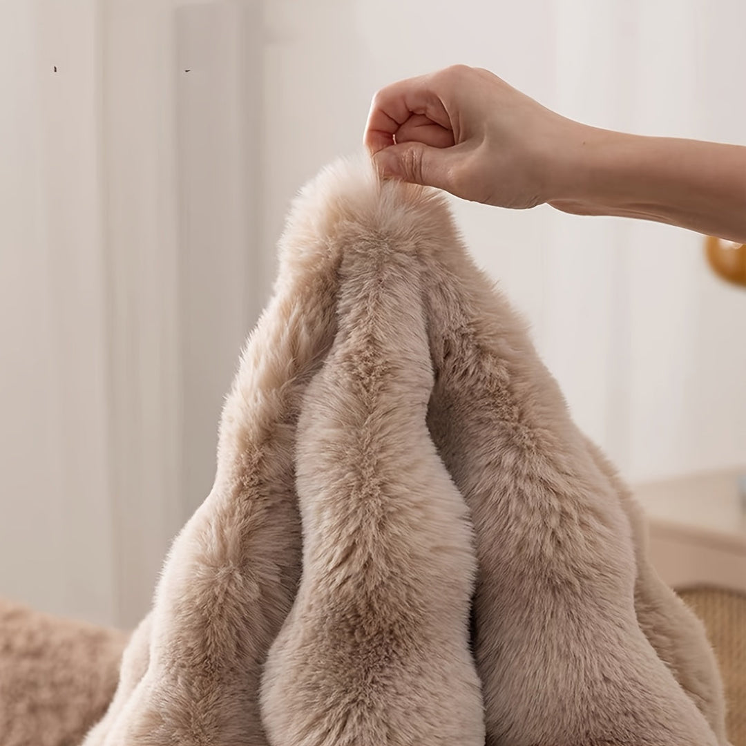 Cloud Comfort Round Bubble Rug | Soft Fluffy Circle Carpet
