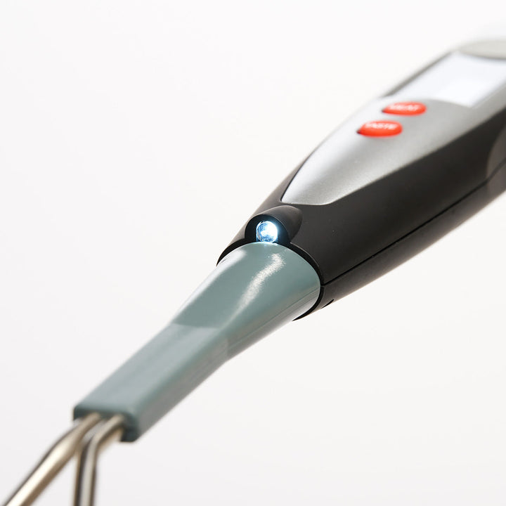Thermometer BBQ Fork Digital Grill Probe Cooking Tool Stainless Steel