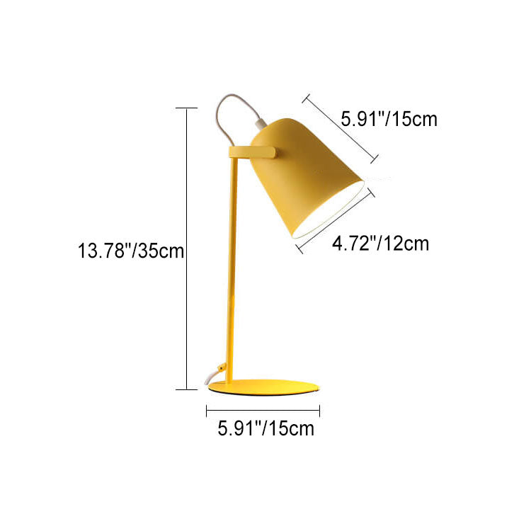Nordic Metal LED Desk Lamp | Minimalist Reading &amp; Study Light