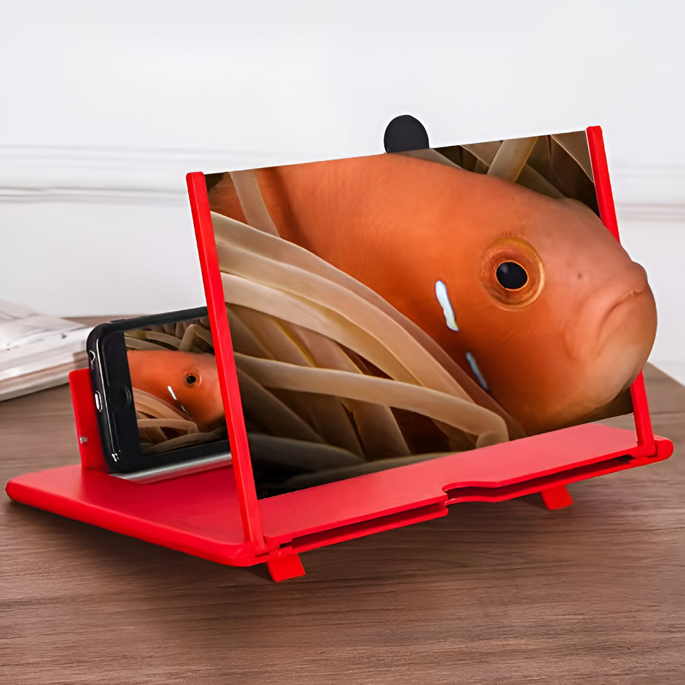 Phone Stand Screen Magnifier Foldable Holder Display Amplifier