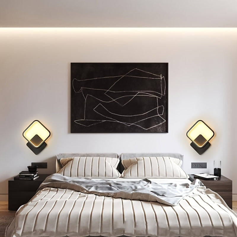 Modern Square LED Wall Lamp | Minimalist Geometric Lighting Fixture