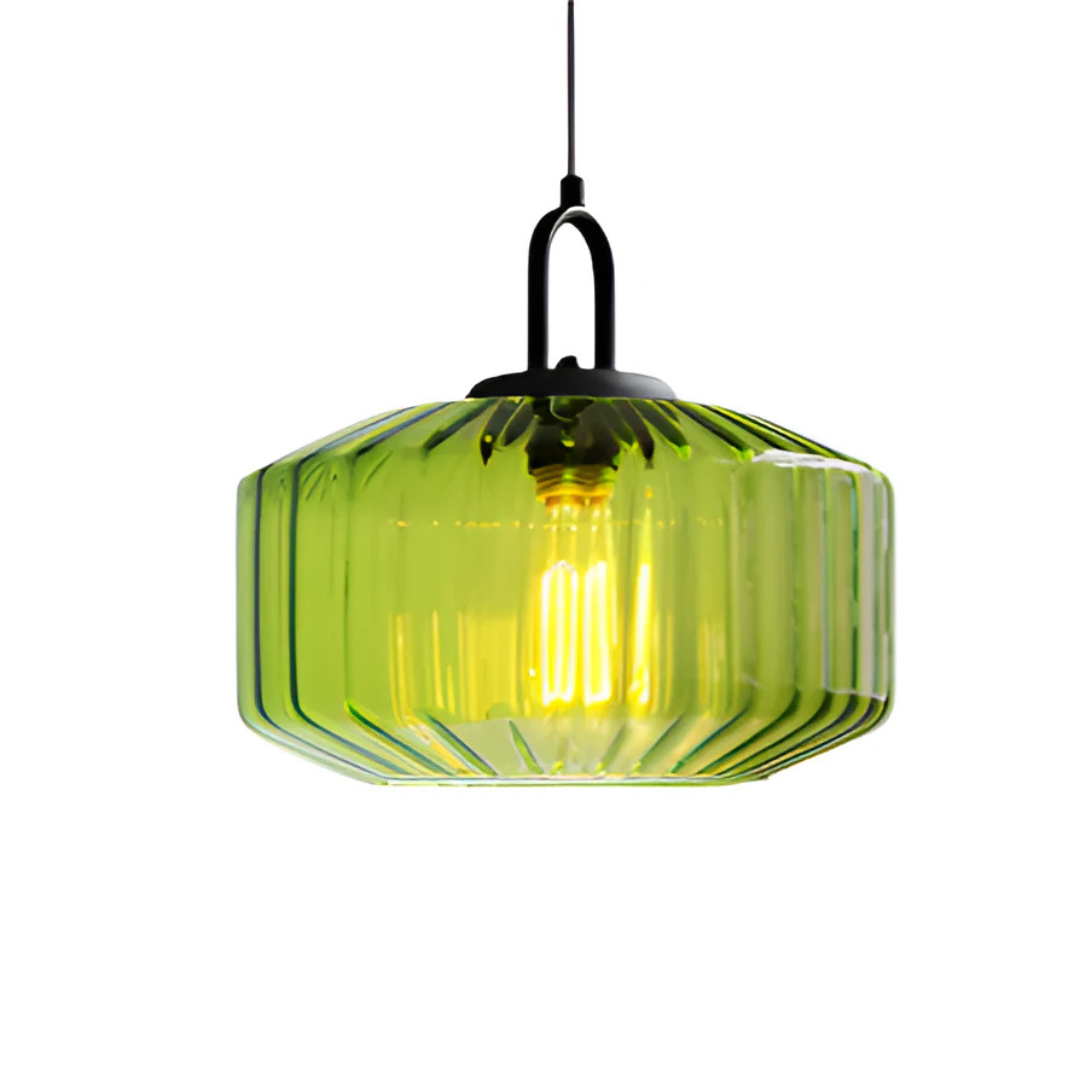 Mireta Glass Pendant Light | Retro-Coloured Glass Design