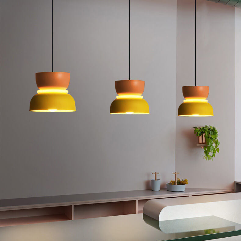 Nordic colourful Macaron Pendant Light | Scandinavian Charm