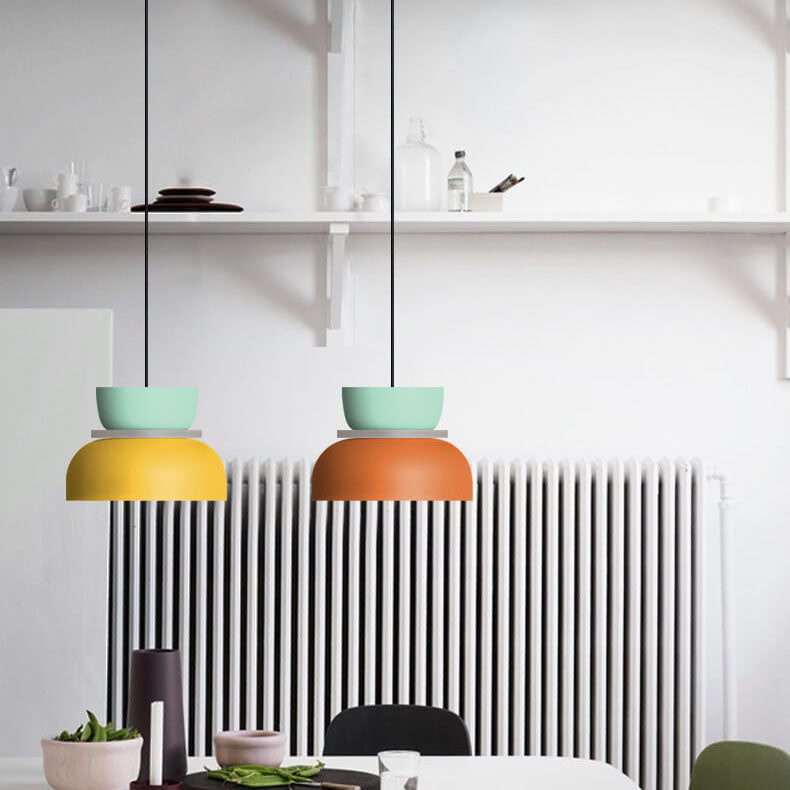 Nordic colourful Macaron Pendant Light | Scandinavian Charm