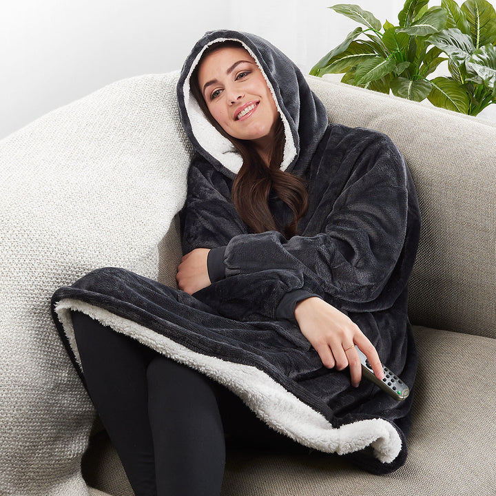 Women Blanket Hoodie Wearable Oversized Loungewear