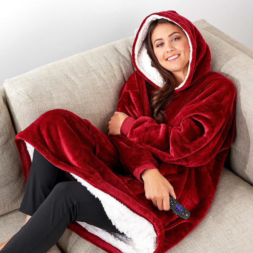 Women Blanket Hoodie Wearable Oversized Loungewear