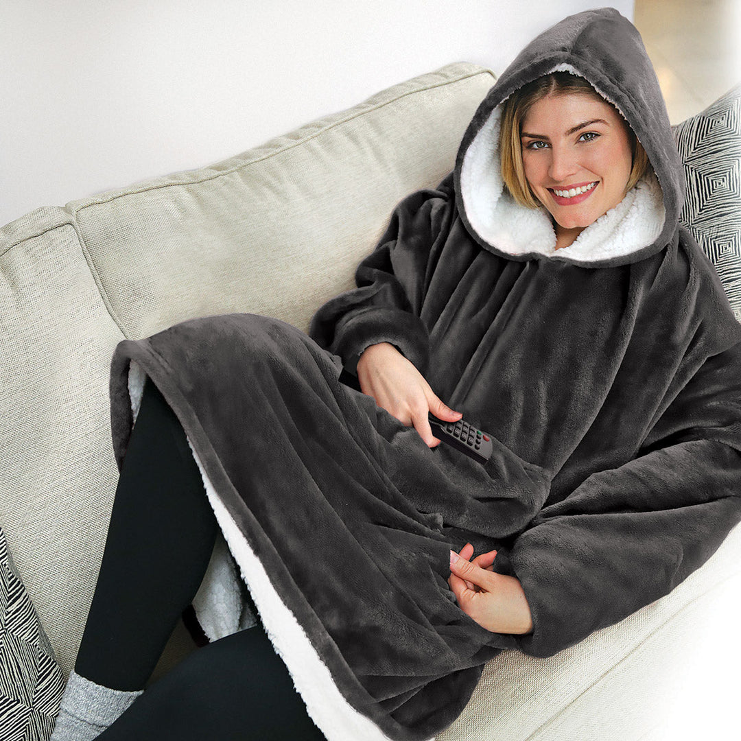 Women Blanket Hoodie Wearable Oversized Loungewear