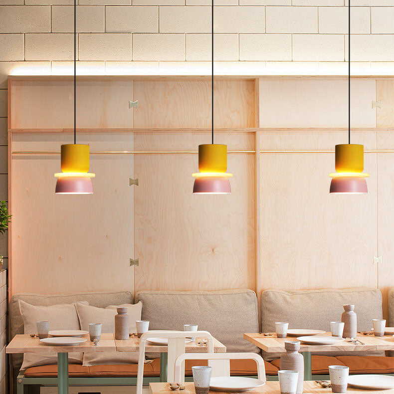 Nordic colourful Macaron Pendant Light | Scandinavian Charm