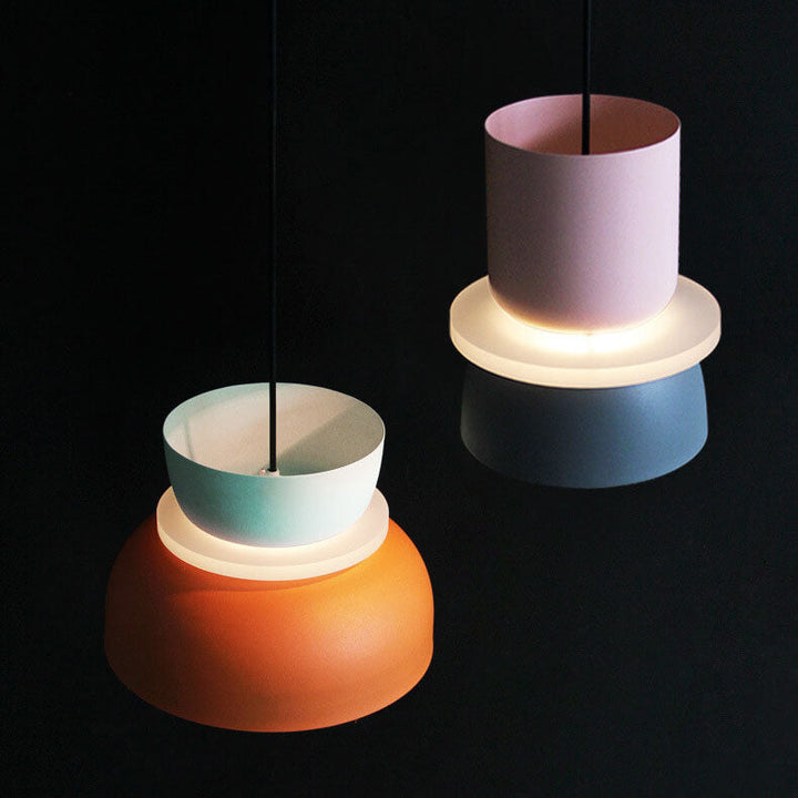Nordic colourful Macaron Pendant Light | Scandinavian Charm