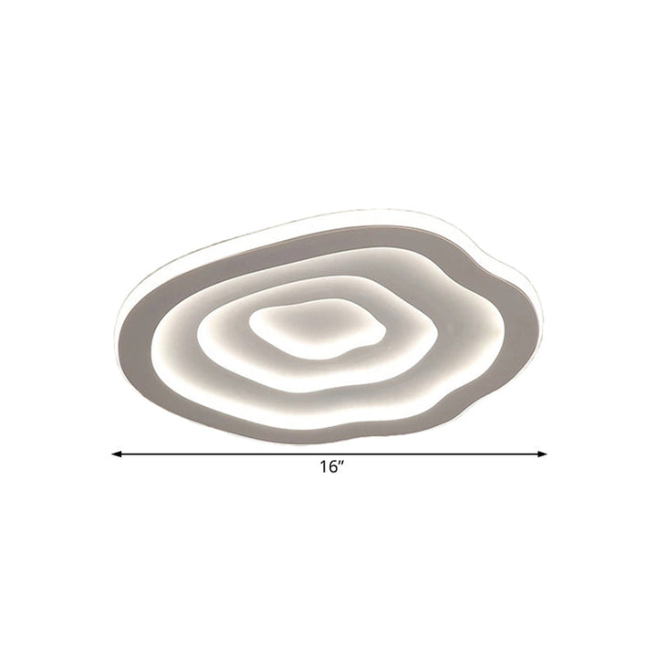 Ripple LED Ceiling Lamp | Modern Flush Mount Light