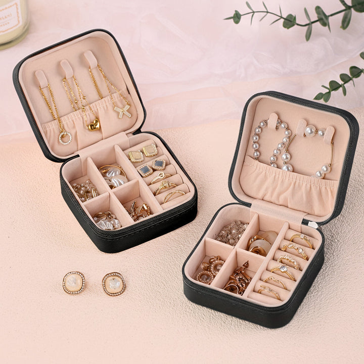 Mothers Day Jewellery Box Travel Organizer Case Zipper