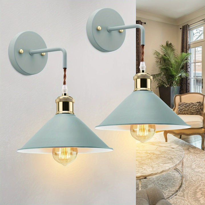 Modern Metal Wall Sconce | Industrial Oil-Rubbed Wall Light Fixture