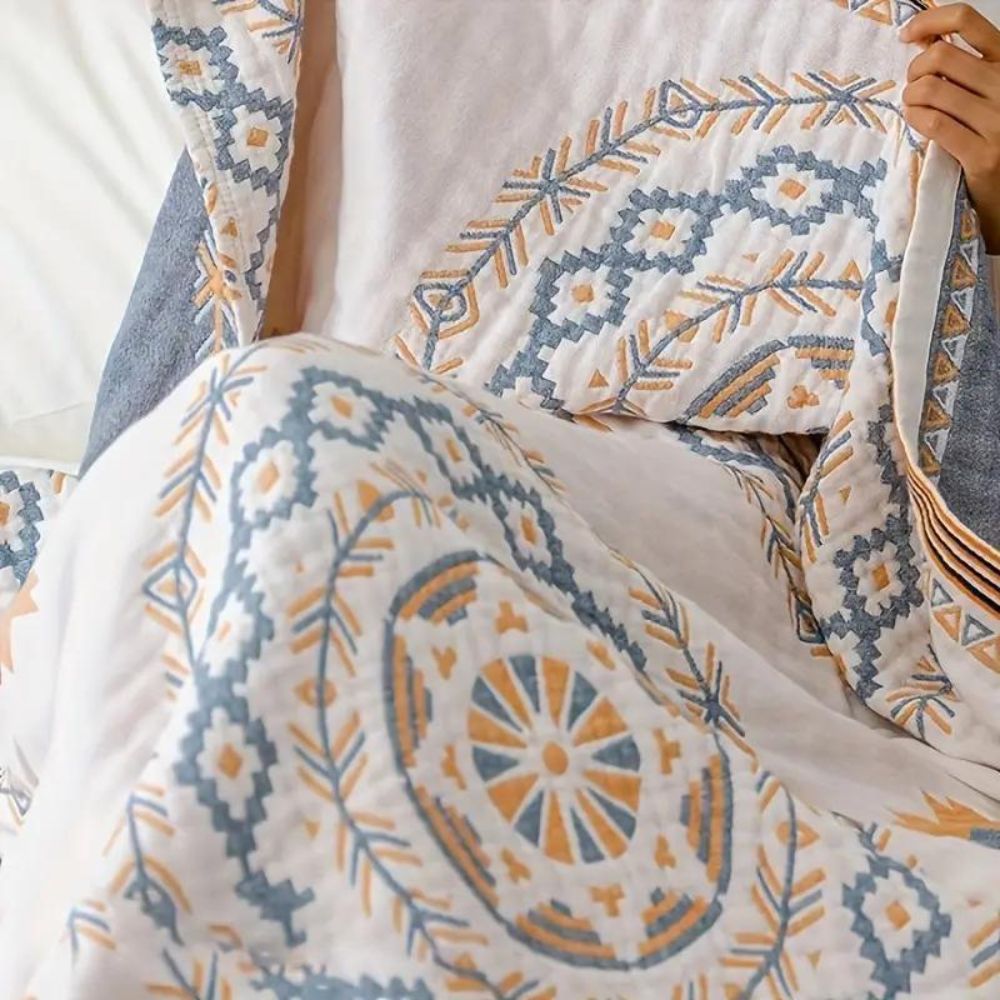 Blanket Throw Mandala Boho Pattern Design