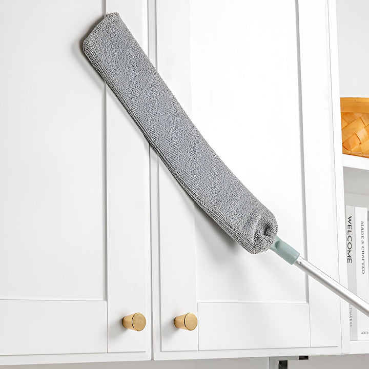 Mop Retractable Gap Cleaning Tool Microfiber Brush Flat Design