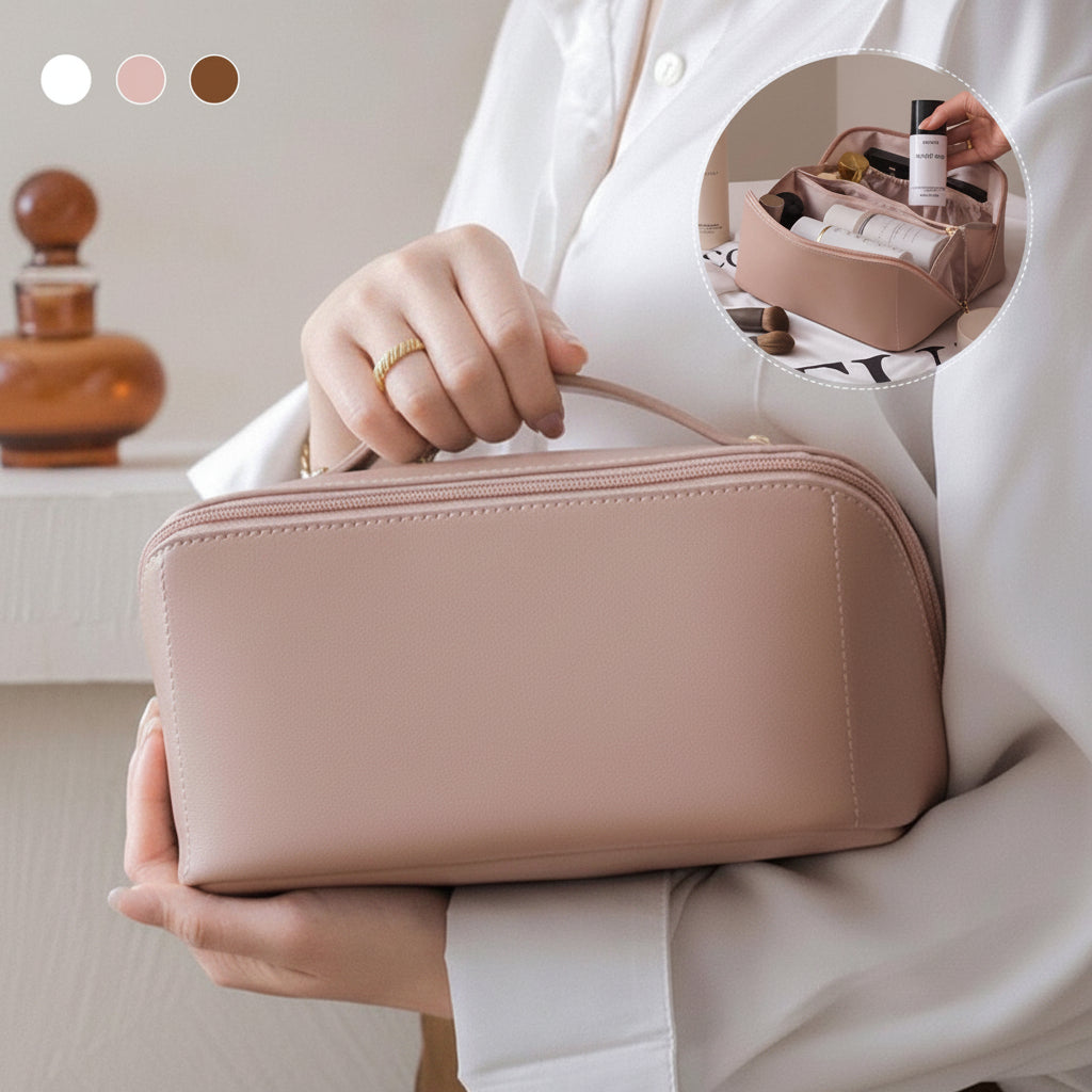 Makeup Bag Travel Cosmetic Organizer Large Capacity Toiletry Case