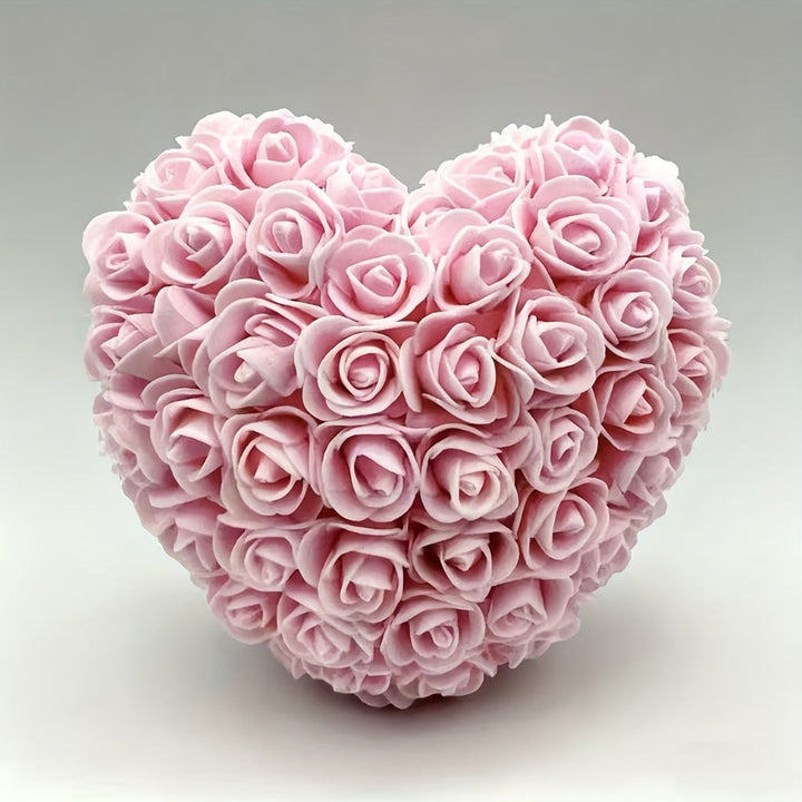 Rose Heart Mothers Day Gift Artificial Flower Table Decoration