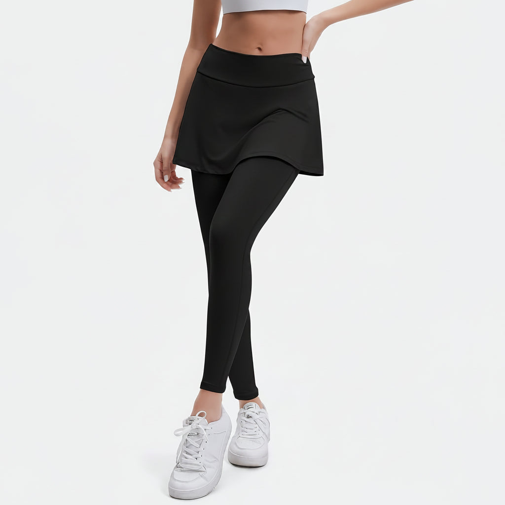 High Waist Pickleball Flared Yoga Trousers Stretch Leggings