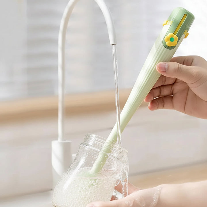 Bottle Brush Set Multifunction Cleaning Brush Bottles