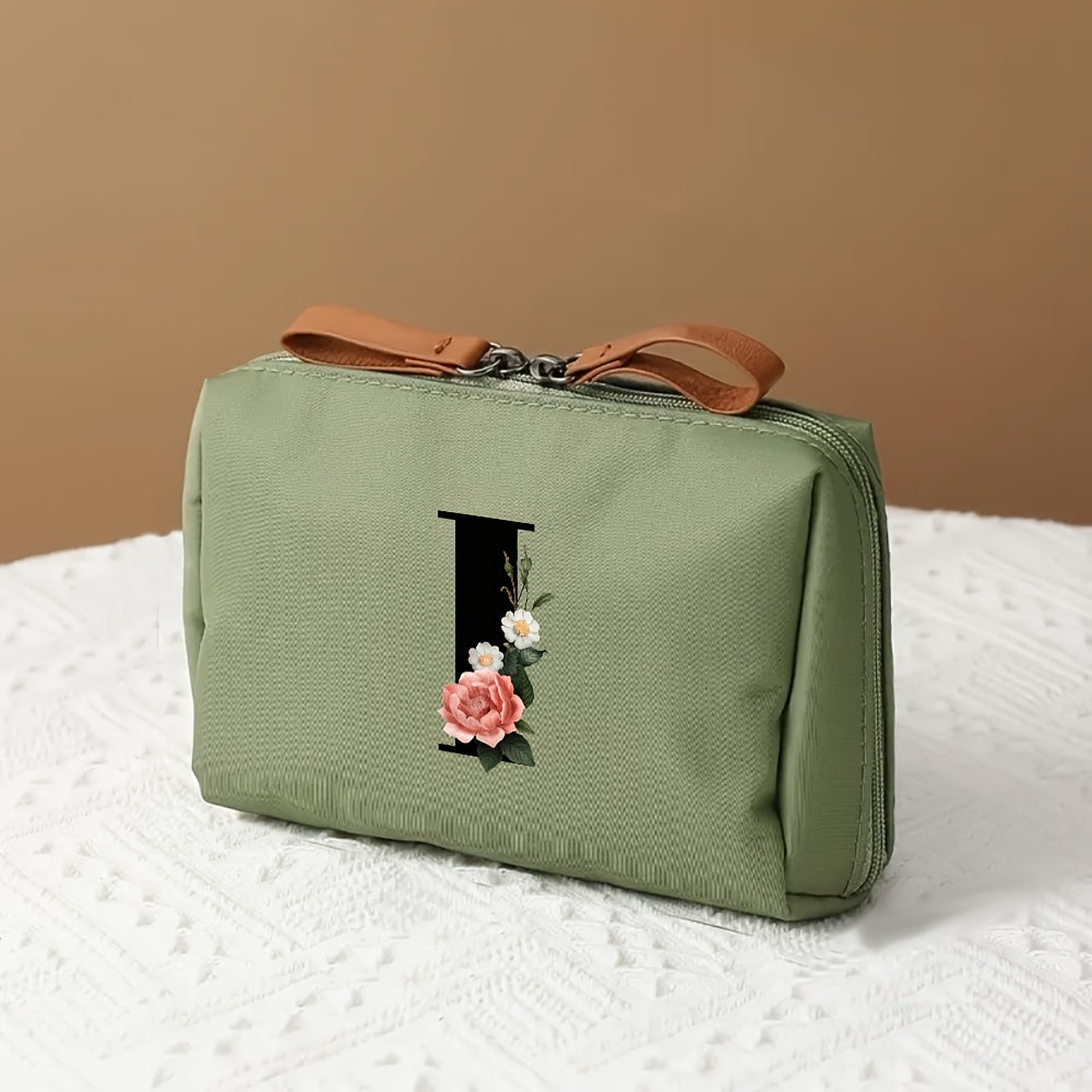 Makeup Bag Travel Cosmetic Organizer Mothers Day Letter Case