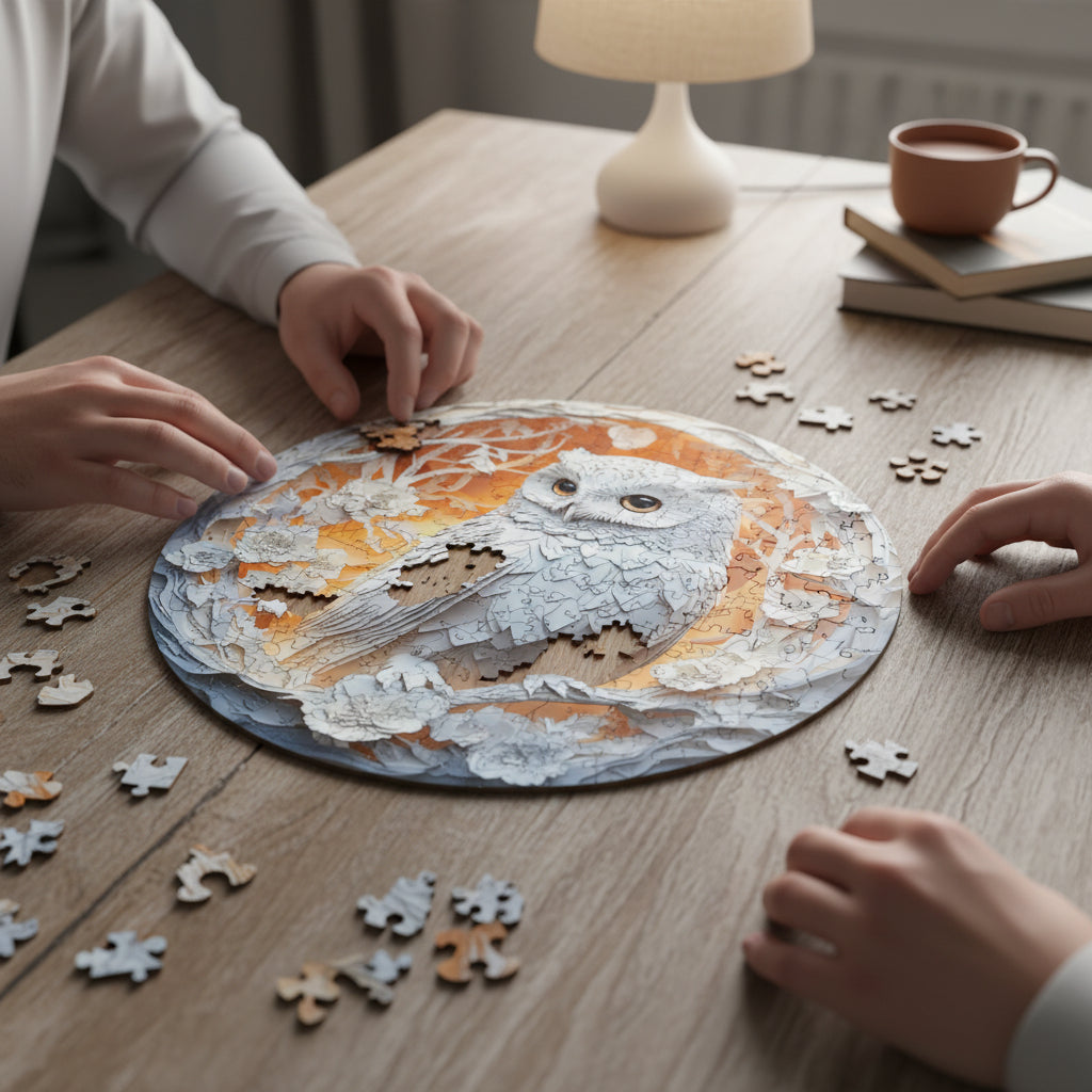 3D Puzzle Art Puzzle Adults Creative Brain Teaser