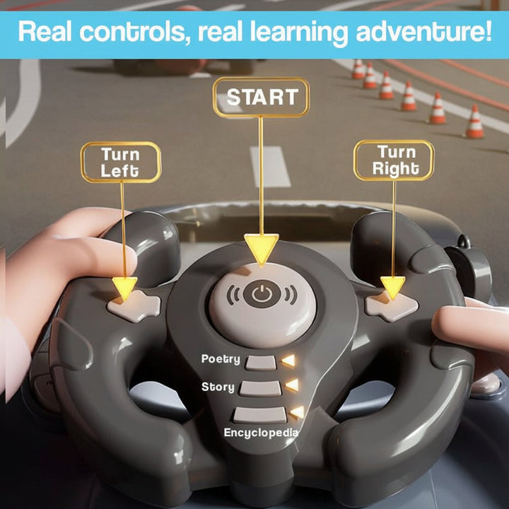 Racing Game Console Interactive Steering Wheel Toy