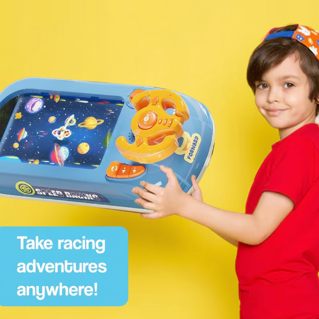 Racing Game Console Interactive Steering Wheel Toy
