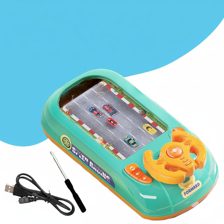 Racing Game Console Interactive Steering Wheel Toy