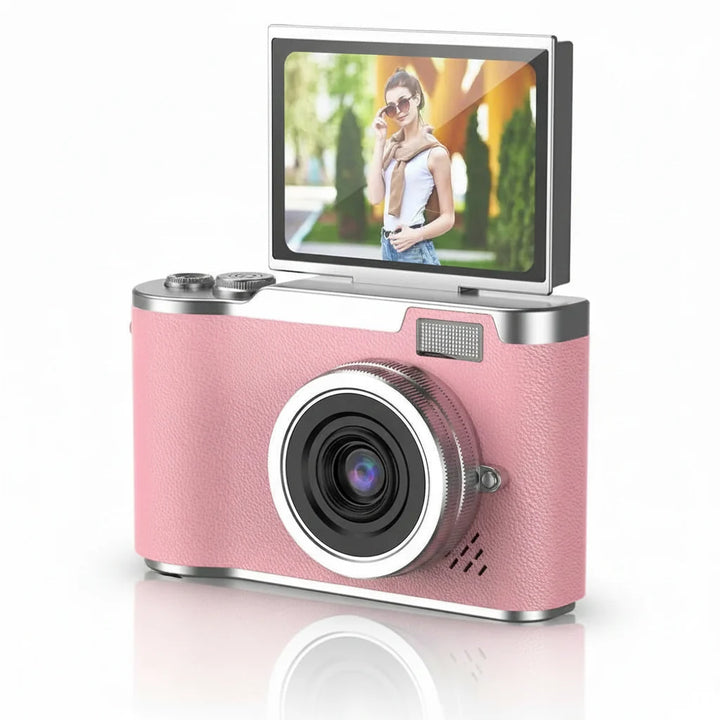 Digital Camera 4K Flip Screen 48MP 8X Zoom Compact Photo Video