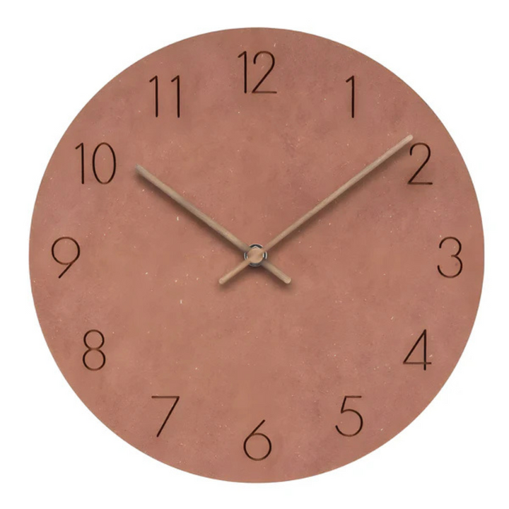 Nork Minimalist Wall Clock | Contemporary Wood Design