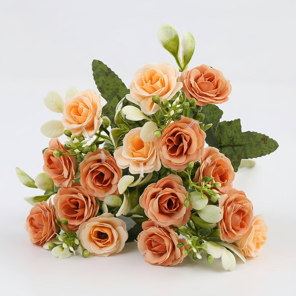 Mothers Day Artificial Flowers Hanging Rose Basket Patio Decor