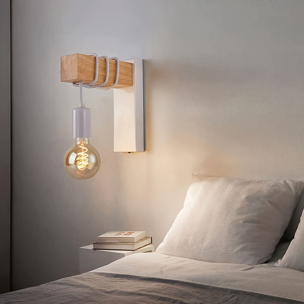 Modern Industrial Wall Sconce | E27 Base &amp; Metal Finish