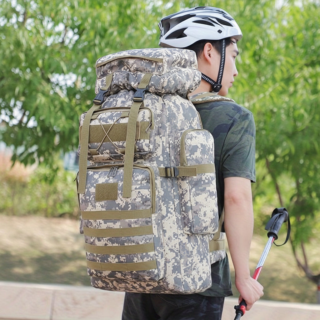 Hiking Backpack Large Capacity Tactical Daypack Outdoor Travel