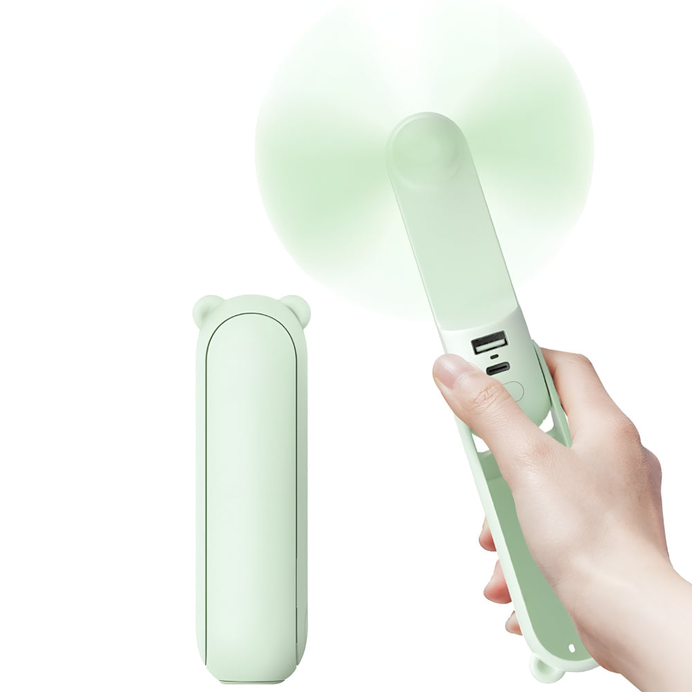 Portable Fan Handheld USB Rechargeable Pocket Cooling Fan
