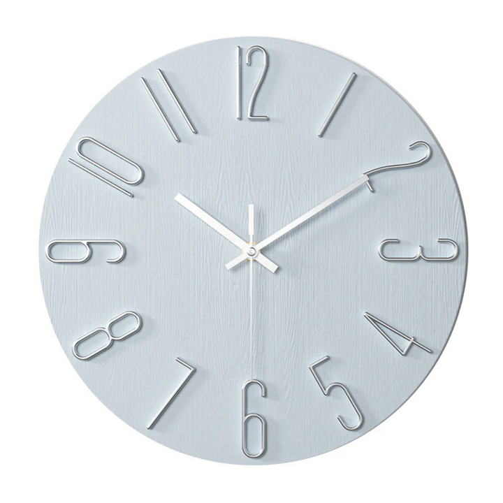 Noble Modern Wall Clock | Minimalist Gold Design