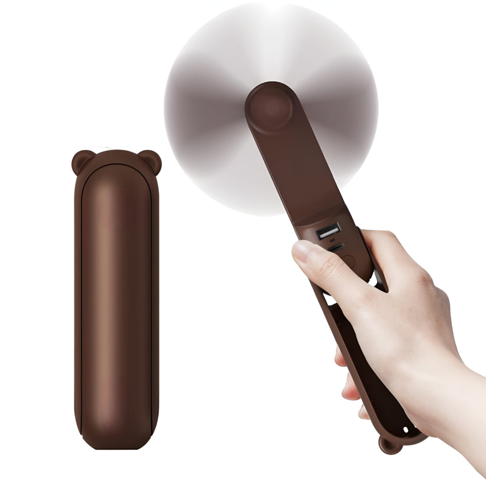 Portable Fan Handheld USB Rechargeable Pocket Cooling Fan