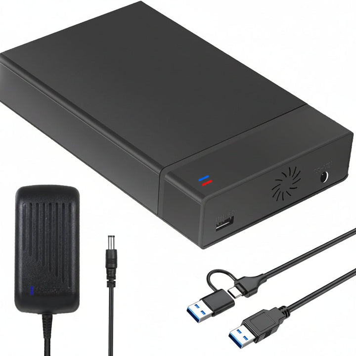 External Hard Drive Portable SSD USB 3.0 SATA Enclosure