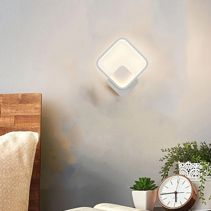 Modern Square LED Wall Lamp | Minimalist Geometric Lighting Fixture
