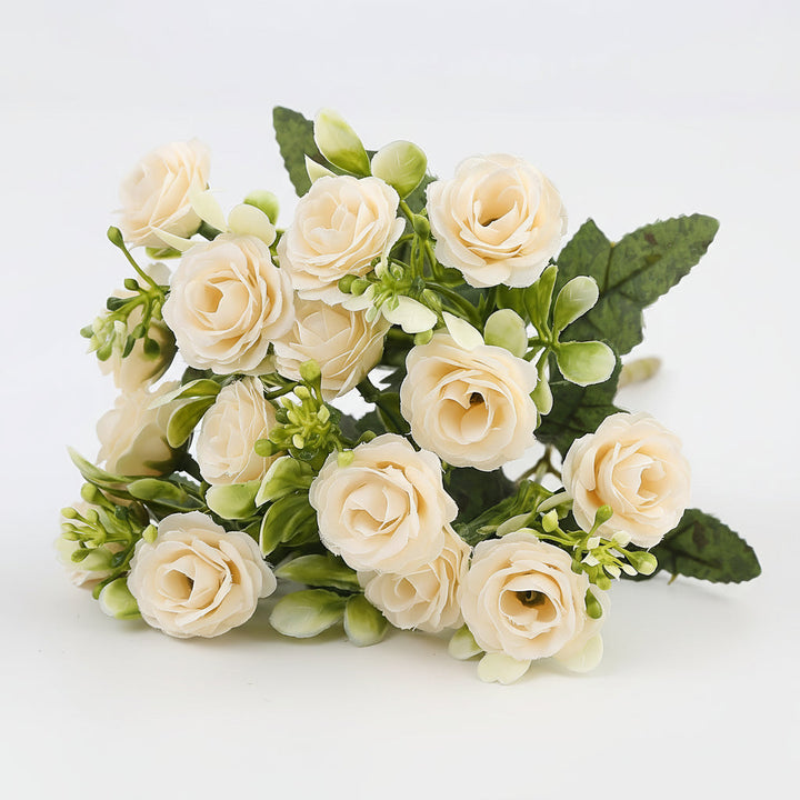 Mothers Day Artificial Flowers Hanging Rose Basket Patio Decor