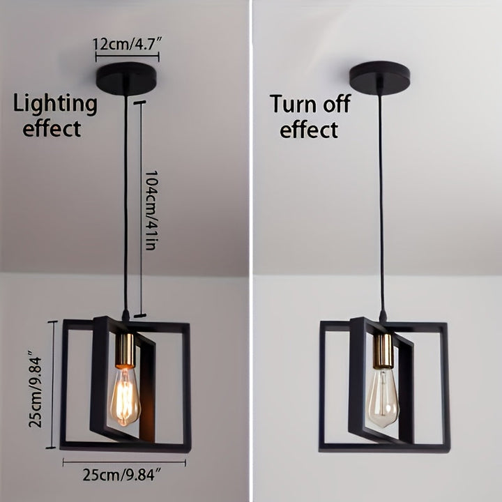 Industrial Pendant Ceiling Light | Modern Minimalist Design