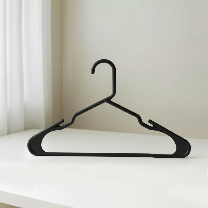 Clothes Hangers Plastic Set Heavy Duty Slim Closet Organizer