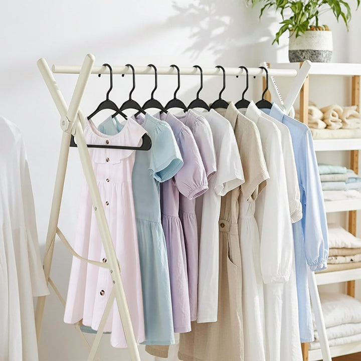 Clothes Hangers Plastic Set Heavy Duty Slim Closet Organizer