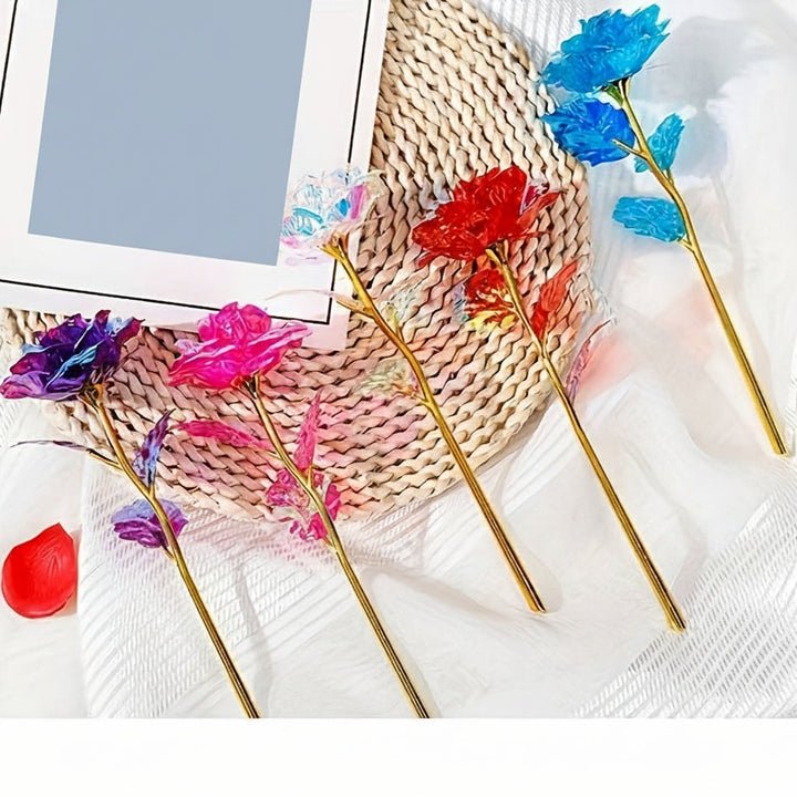 Flower Bouquet Mothers Day Gift Artificial Rose Table Decoration