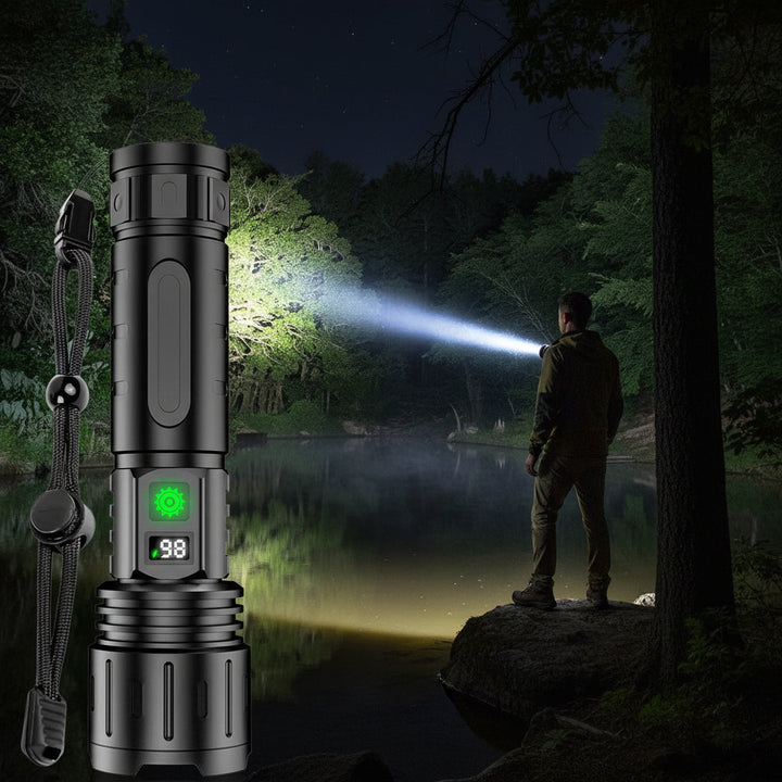 LED Flashlight High Lumens Rechargeable Tactical Waterproof Torch